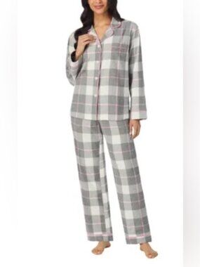 BedHead Cozy Plaid PJ Set ~ Size Small